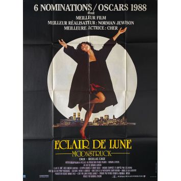 ECLAIR DE LUNE Affiche de film- 120x160 cm. - 1987 - Cher, Norman Jewison