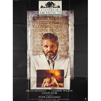 LE VENTRE DE L'ARCHITECTE Affiche de film- 120x160 cm. - 1987 - Brian Dennehy, Peter Greenaway