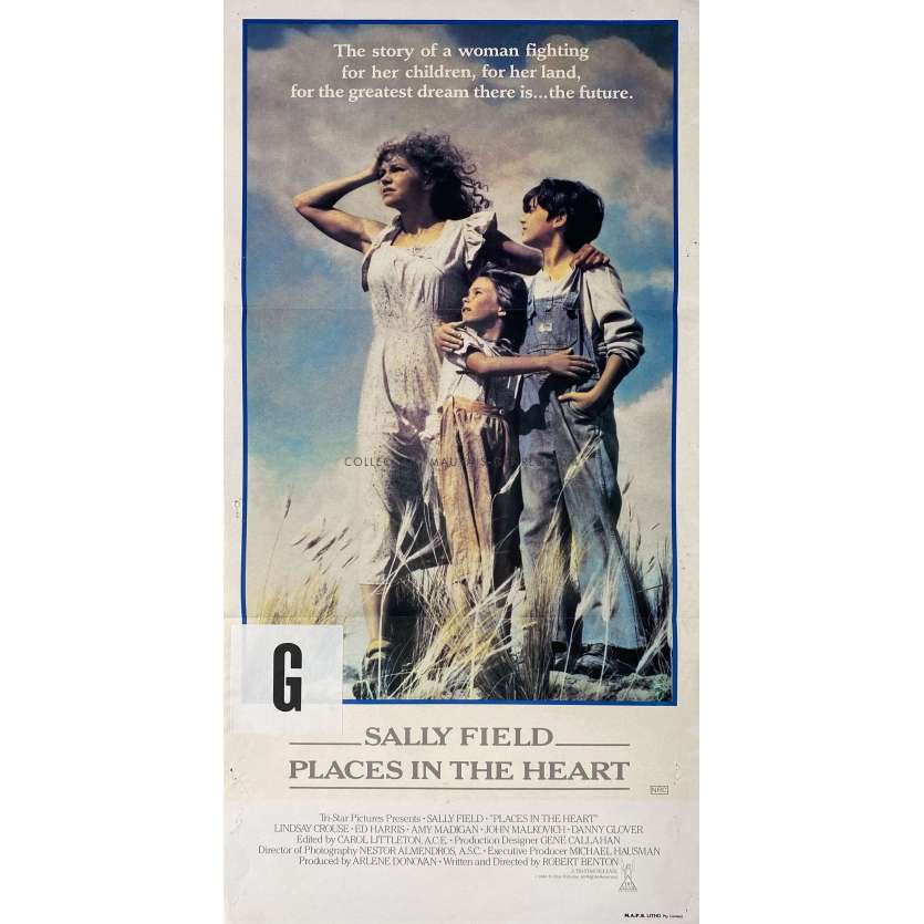 LES SAISONS DU COEUR Affiche de film- 33x78 cm. - 1984 - Sally Field, Robert Benton