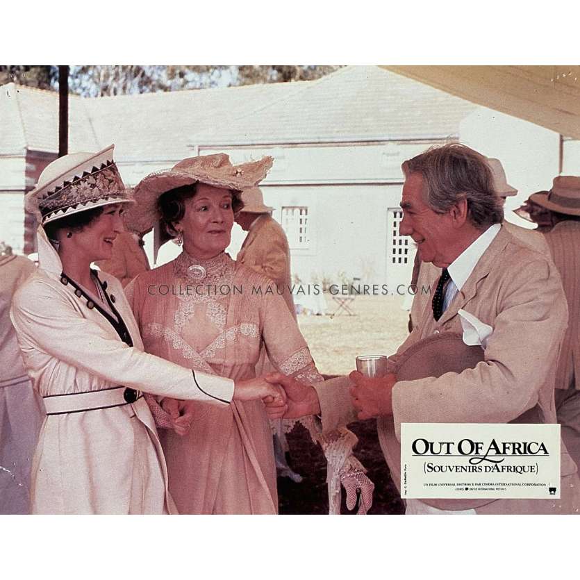 OUT OF AFRICA Lobby Card N1 - 9x12 in. - 1985 - Sidney Pollack, Robert Redford