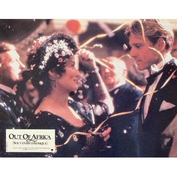 OUT OF AFRICA Lobby Card N4 - 9x12 in. - 1985 - Sidney Pollack, Robert Redford