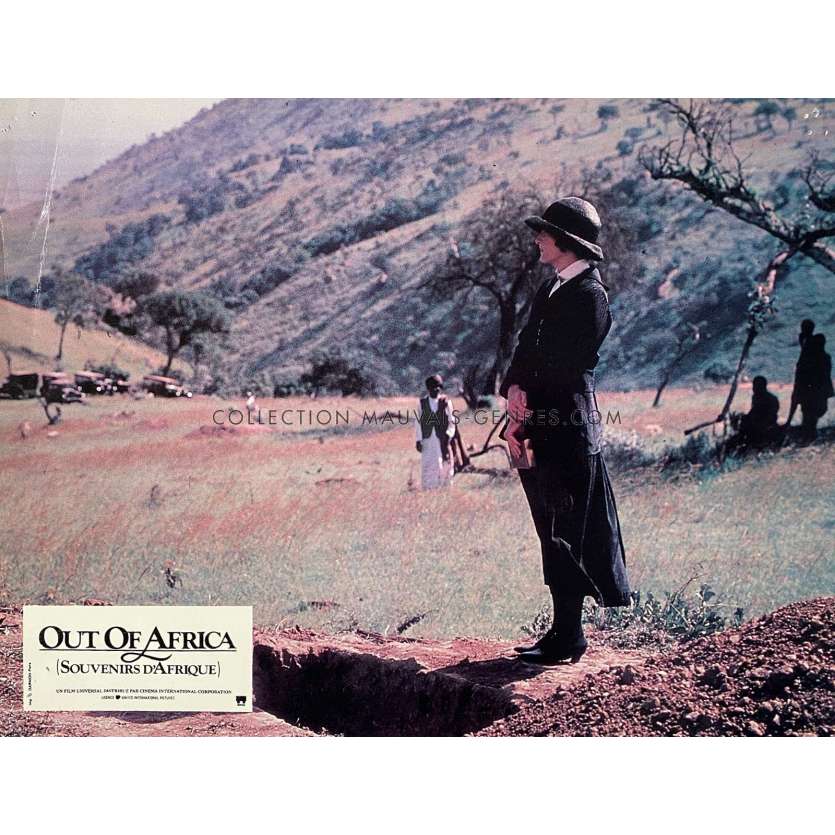 OUT OF AFRICA Lobby Card N6 - 9x12 in. - 1985 - Sidney Pollack, Robert Redford