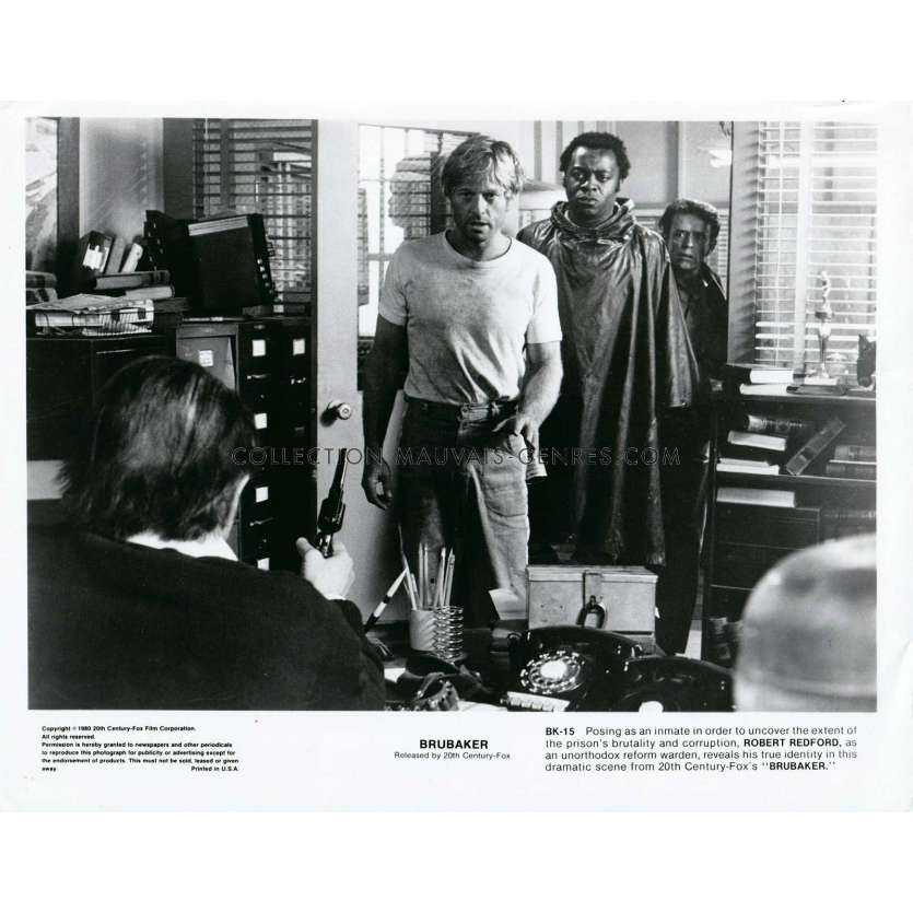 BRUBAKER Movie Still BK-15 - 8x10 in. - 1980 - Stuart Rosenberg, Robert Redford