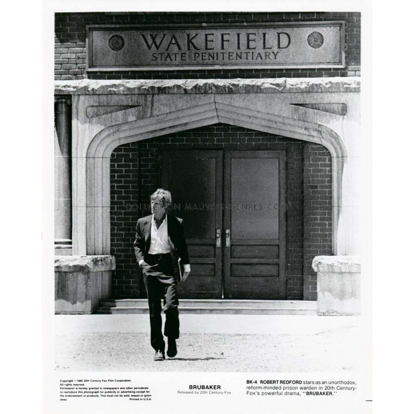 BRUBAKER Movie Still BK-4 - 8x10 in. - 1980 - Stuart Rosenberg, Robert Redford