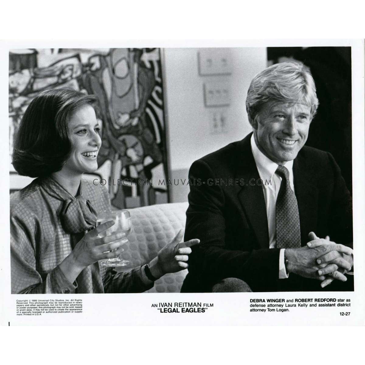 LEGAL EAGLES U.S. Movie Still - 8x10 in. - 1982 12--27