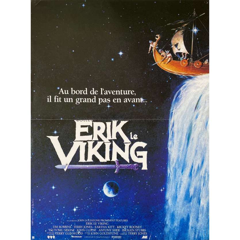 ERIK LE VIKING Affiche de film- 40x54 cm. - 1989 - Tim Robbins, Terry Jones