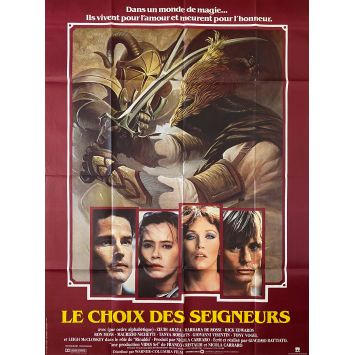 LE CHOIX DES SEIGNEURS Affiche de film- 120x160 cm. - 1983 - Zeudi Araya Cristaldi, Giacomo Battiato