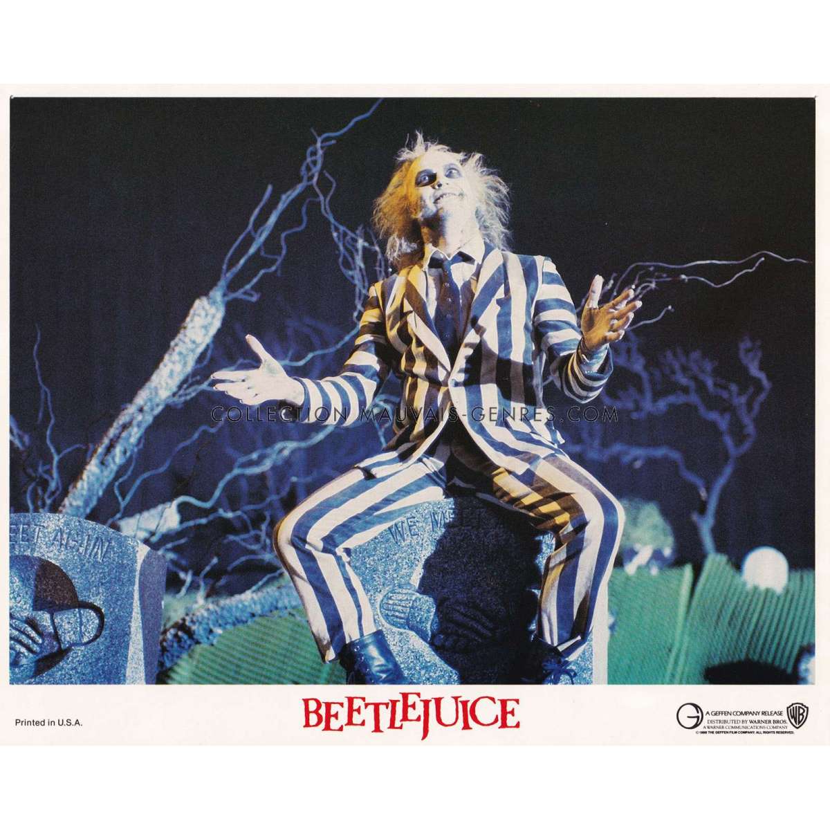 BEETLEJUICE U.S. Lobby Card - 8x10 In. - 1988 N05