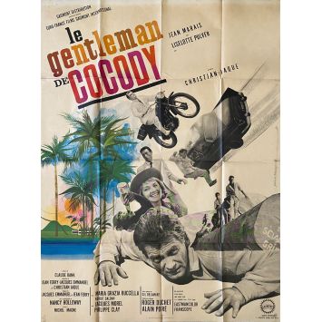 LE GENTLEMAN DE COCODY Affiche de film Style B - 120x160 cm. - 1965 - Jean Marais, Christian-Jaque