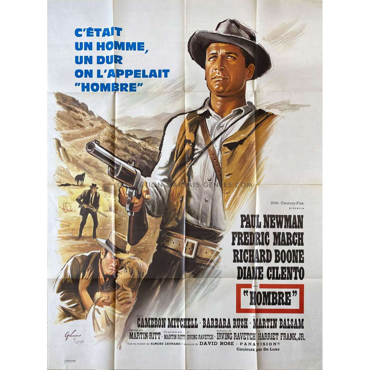 HOMBRE French Movie Poster X In