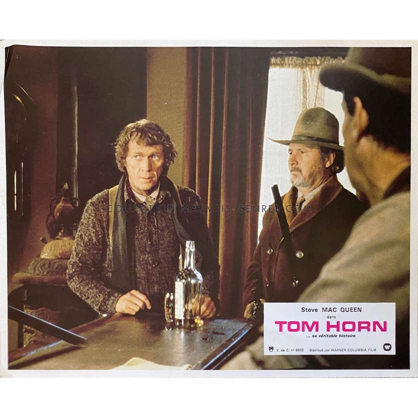 TOM HORN Lobby Card N1 - 10x12 in. - 1980 - William Wiard, Steve McQueen