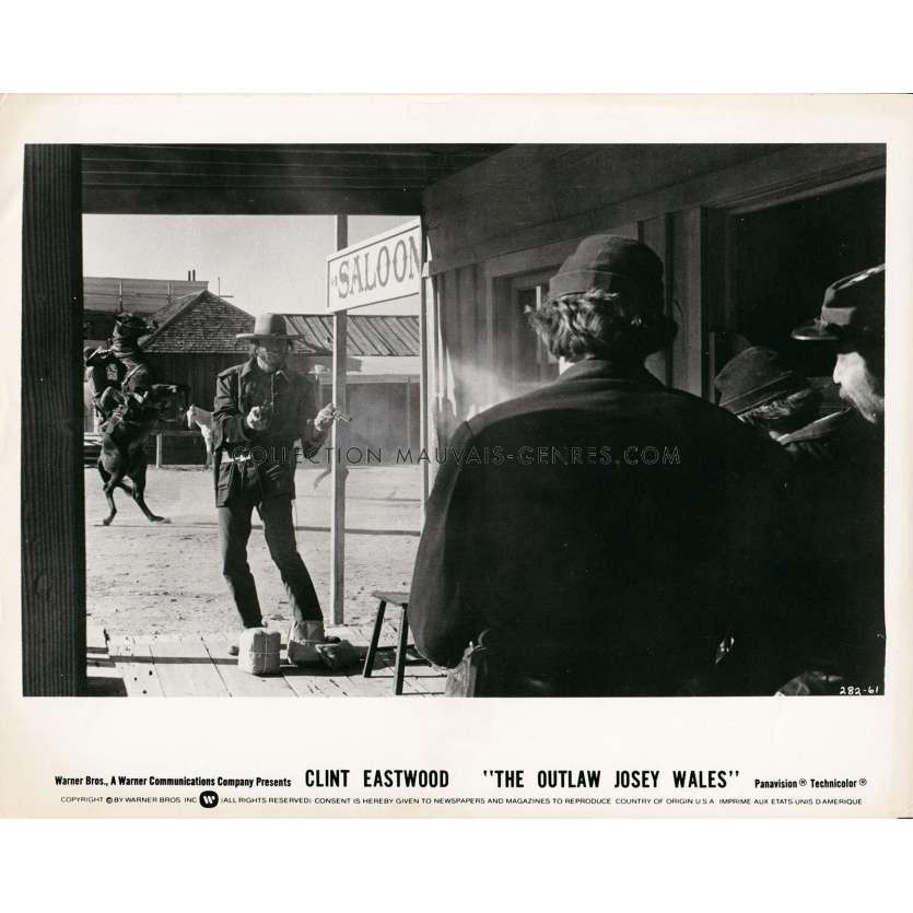 THE OUTLAW JOSEY WALES Movie Still 282-61 - 8x10 in. - 1976 - Clint Eastwood, Sondra Locke