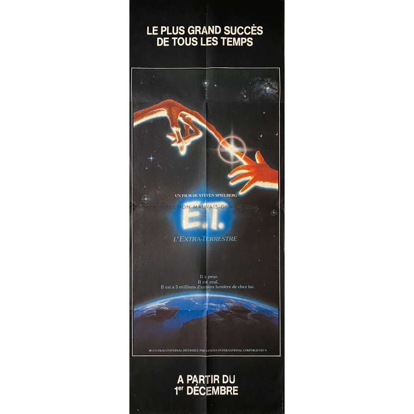 E.T. L'EXTRA-TERRESTRE Affiche de film- 60x160 cm. - 1982 - Dee Wallace, Steven Spielberg