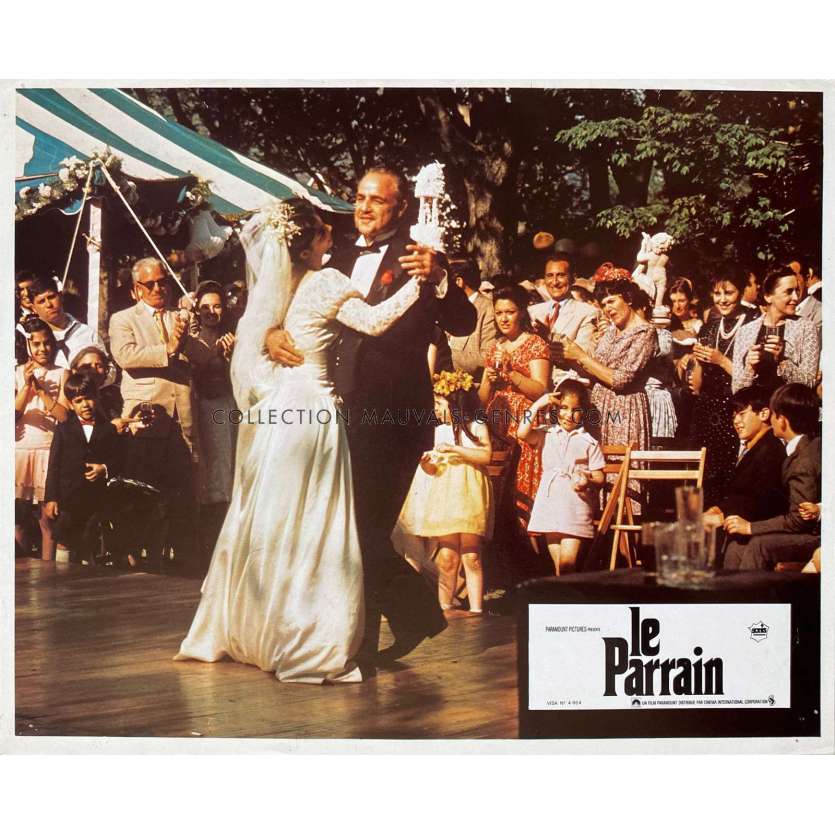 LE PARRAIN Photo de film N01 - 21x30 cm. - 1972 - Marlon Brando, Francis Ford Coppola