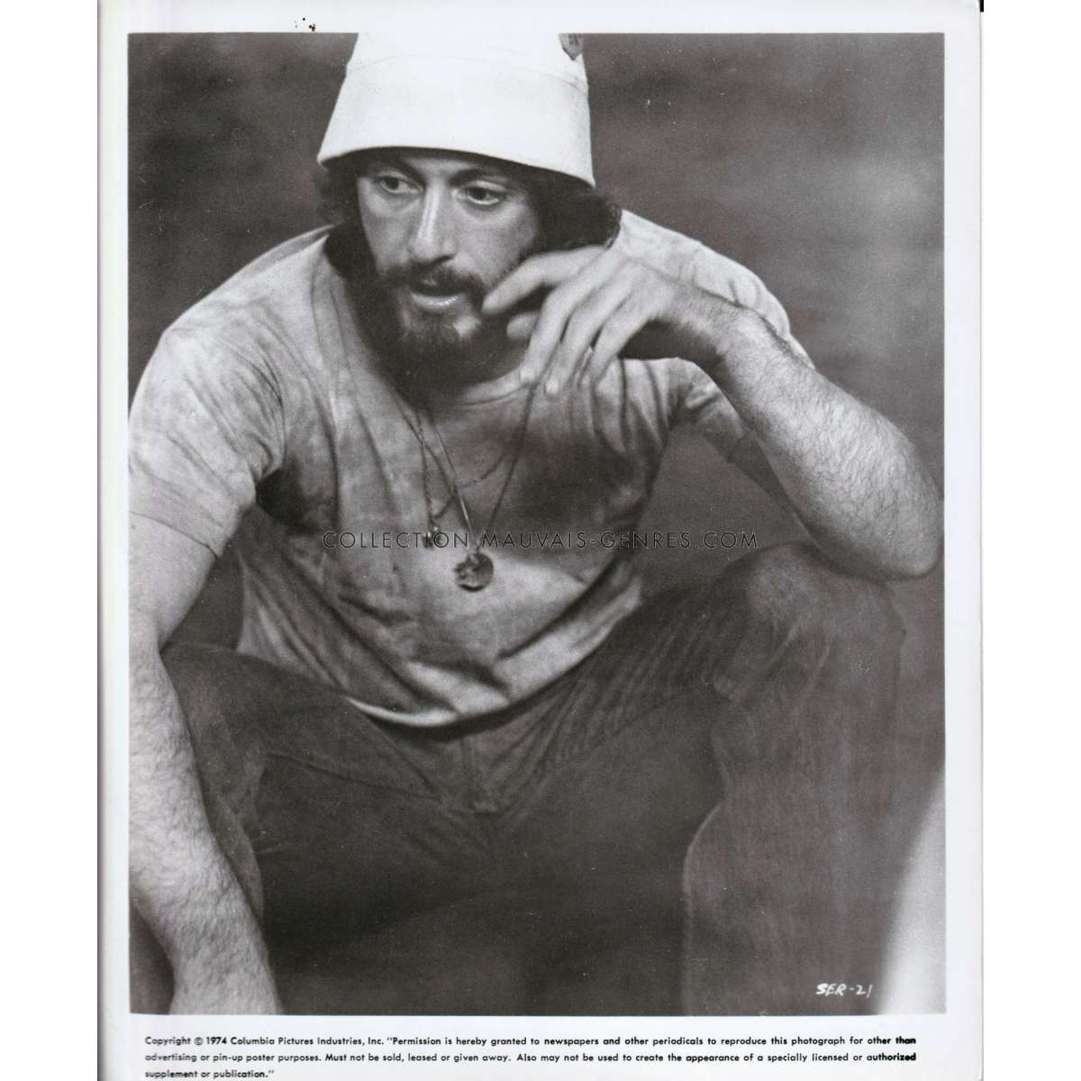 SERPICO U.S. Movie Still - 8x10 in. - 1973 SER-21