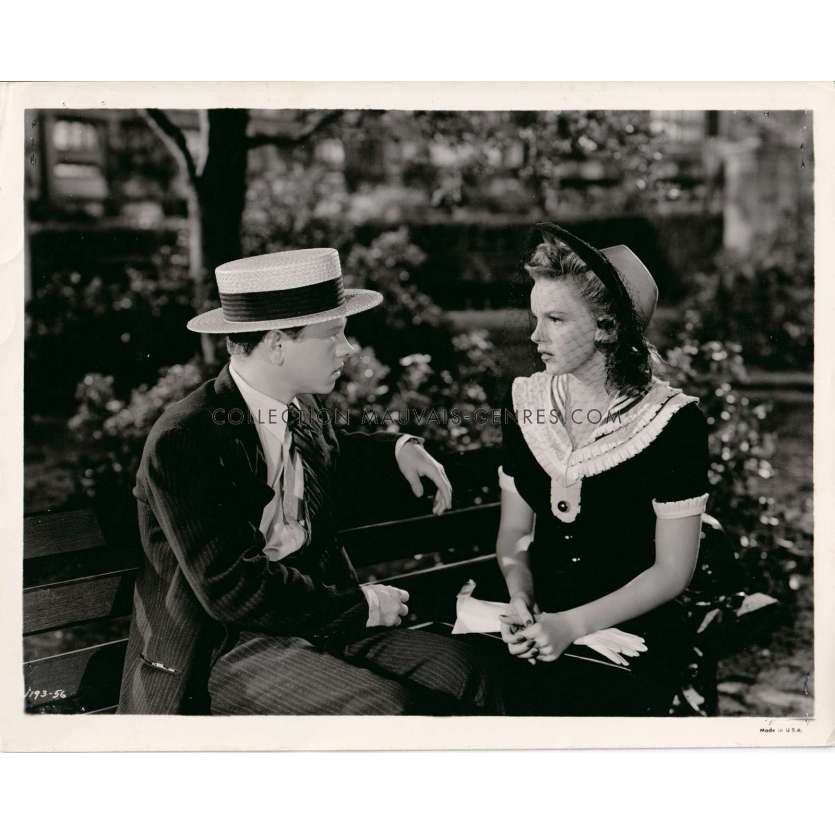 LA VIE COMMENCE POUR ANDY HARDY Photo de presse 1193-56 - 20x25 cm. - 1941 - Judy Garland, Mickey Rooney, George B. Seitz