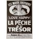 LA PECHE AU TRESOR Affiche de film- 50x70 cm. - 1949/R1960 - Marilyn Monroe, Marx Brothers