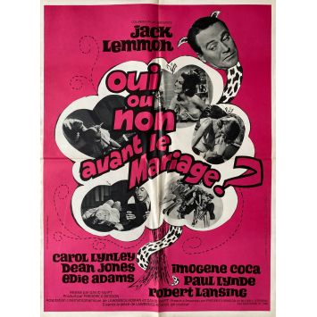 UNDER THE YUM YUM TREE Movie Poster- 23x32 in. - 1963 - David Swift, Jack Lemmon