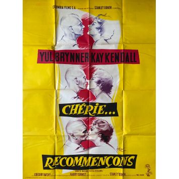 CHERIE RECOMMENCONS Affiche de film- 120x160 cm. - 1953 - Jane Wyman, Ray Milland, Alexander Hall