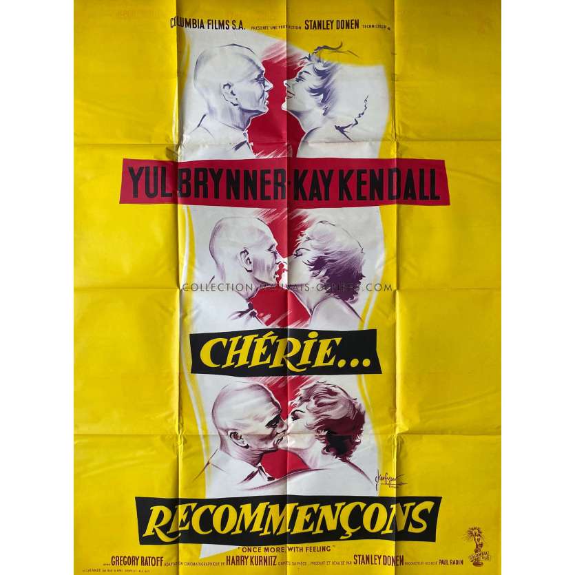 CHERIE RECOMMENCONS Affiche de film- 120x160 cm. - 1953 - Jane Wyman, Ray Milland, Alexander Hall