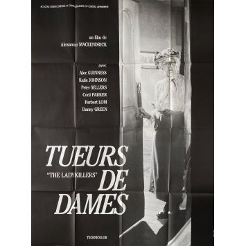 TUEUR DE DAMES Affiche de film- 120x160 cm. - 1955 - Peter Sellers, Alec Guiness