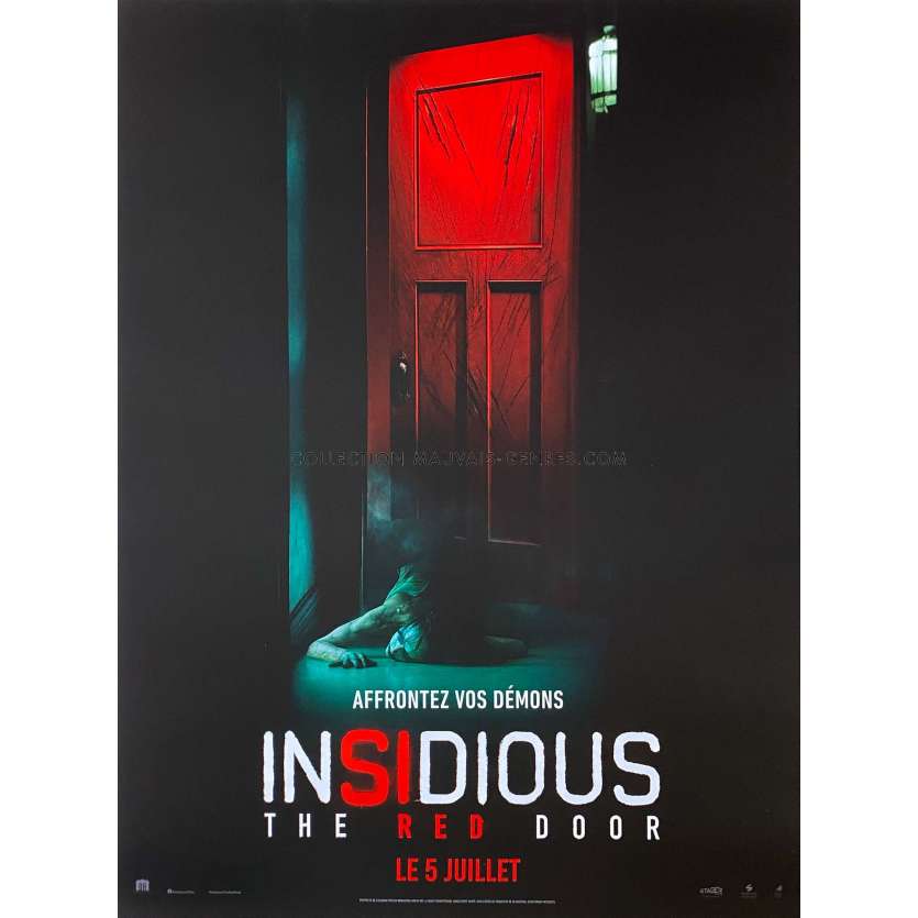 INSIDIOUS THE RED DOOR Affiche de film- 40x54 cm. - 2023 - Rose Byrne, Patrick Wilson