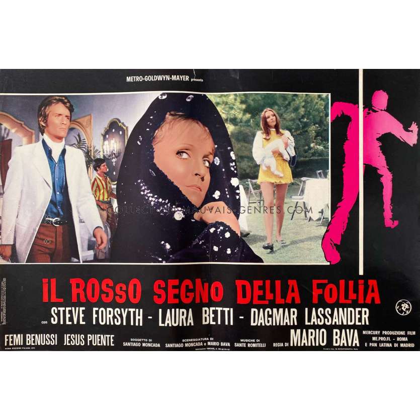 HATCHET FOR THE HONEYMOON Lobby Card- 18x26 in. - 0 - Mario Bava, Laura Betti