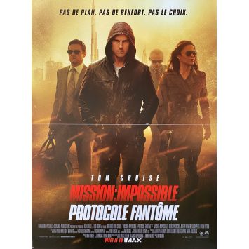 MISSION IMPOSSIBLE - PROTOCOLE FANTOME Affiche de film- 40x54 cm. - 2011 - Tom Cruise, Brad Bird