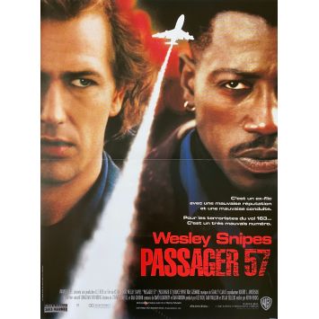 PASSAGER 57 Affiche de film- 40x54 cm. - 1992 - Wesley Snipes, Kevin Hooks