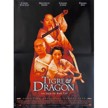 TIGRE ET DRAGON Affiche de film- 40x54 cm. - 2000 - Chow Yun Fat, Ang Lee