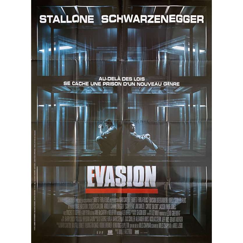 EVASION Affiche de film- 120x160 cm. - 2013 - Arnold Schwarzenegger, Sylvester Stallone