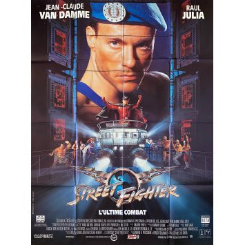 STREET FIGHTER Affiche de film- 120x160 cm. - 1994 - Jean-Claude Van Damme, Steven E. de Souza