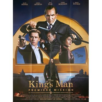 THE KING'S MAN PREMIERE MISSION Affiche de film- 120x160 cm. - 2021 - Ralph Fiennes, Matthew Vaughn