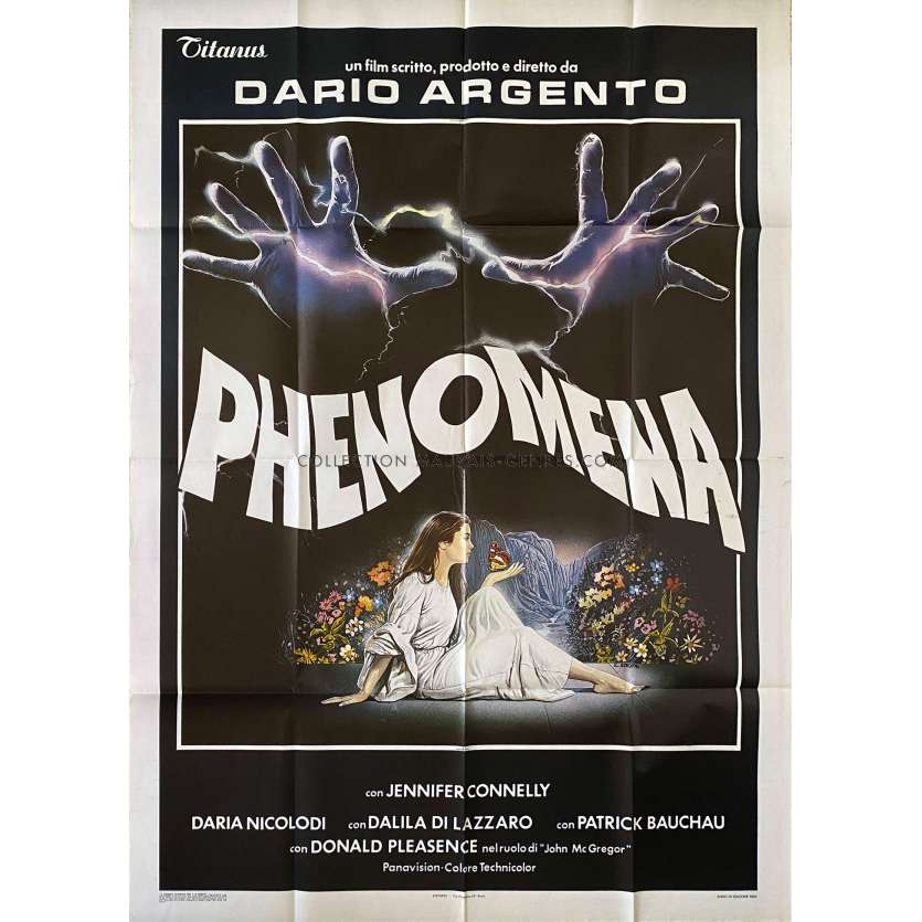 PHENOMENA Affiche de film- 100x140 cm. - 1985 - Jennifer Connely, Dario Argento