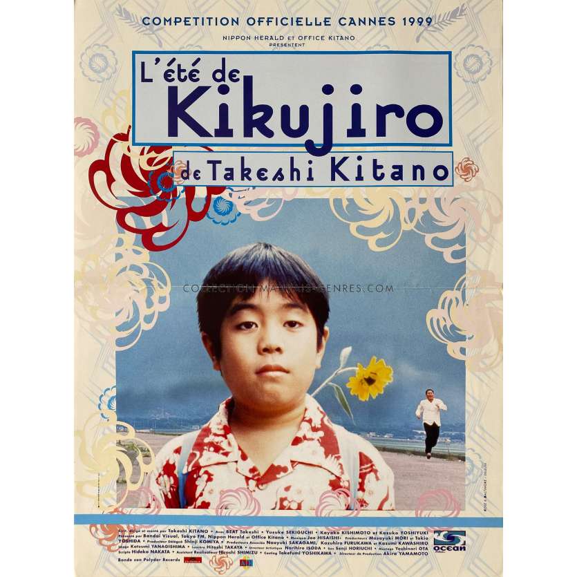 Affiche de film française de L'ETE DE KIKUJIRO - 40x54 cm.