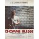 L'HOMME BLESSE Affiche de film- 120x160 cm. - 1983 - Jean-Hugues Anglade, Patrice Chéreau