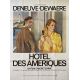 HOTEL DES AMERIQUES Affiche de film- 120x160 cm. - 1981 - Catherine Deneuve, André Téchiné