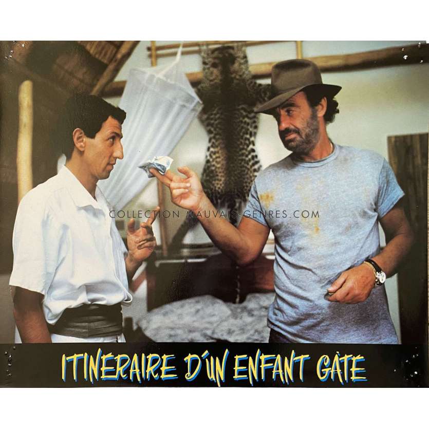 ITINERAIRE D'UN ENFANT GATE Photo de film- 24x30 cm. - 1988 - Jean-Paul Belmondo, Claude Lelouch