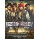 PIRATES DES CARAIBES 4 LA FONTAINE DE JOUVENCE Affiche de film- 120x160 cm. - 2011 - Johnny Depp, Rob Marshall