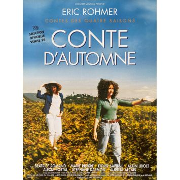 CONTES D'AUTOMNE Affiche de film- 40x54 cm. - 1998 - Marie Rivière, Eric Rohmer