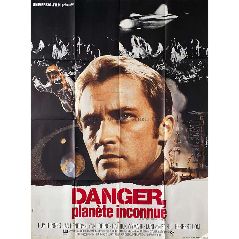 DANGER PLANETE INCONNUE Affiche de film- 120x160 cm. - 1969 - Roy Thinnes, Robert Parrish