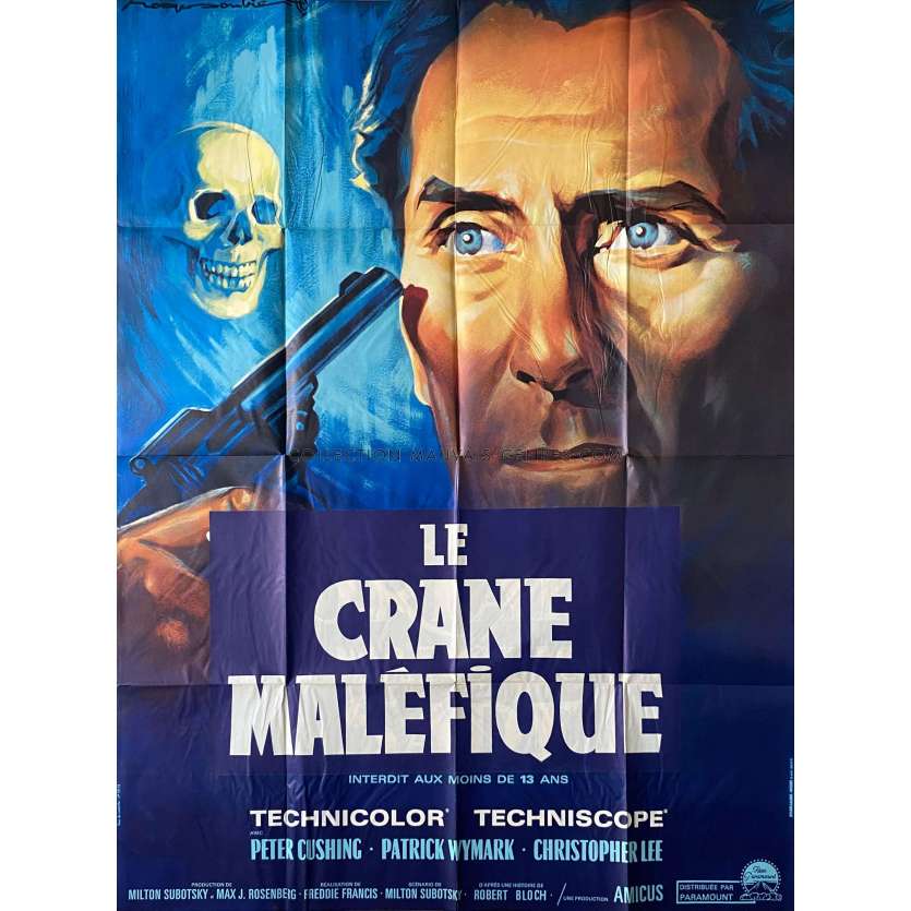 THE SKULL French Movie Poster - 47x63 in. - 1965