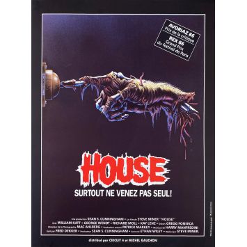 HOUSE Affiche de film- 40x54 cm. - 1984 - William Katt, Steve Miner