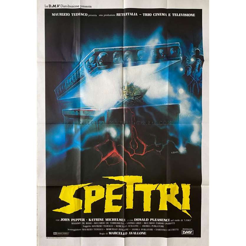 SPECTRE (1980) Affiche de film- 100x140 cm. - 1980 - John Carradine, Ulli Lommel