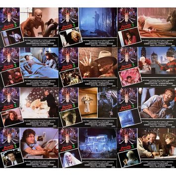 FREDDY 3 LES GRIFFES DU CAUCHEMAR Photos de film x12 - 24x34 cm. - 1987 - Robert Englund, Chuck Russel