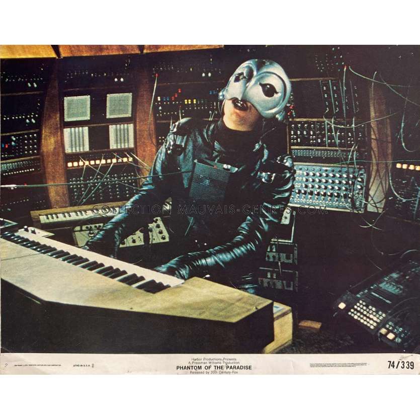 PHANTOM OF THE PARADISE Lobby Card N02 - 11x14 in. - 1974 - Brian de Palma, Paul Williams