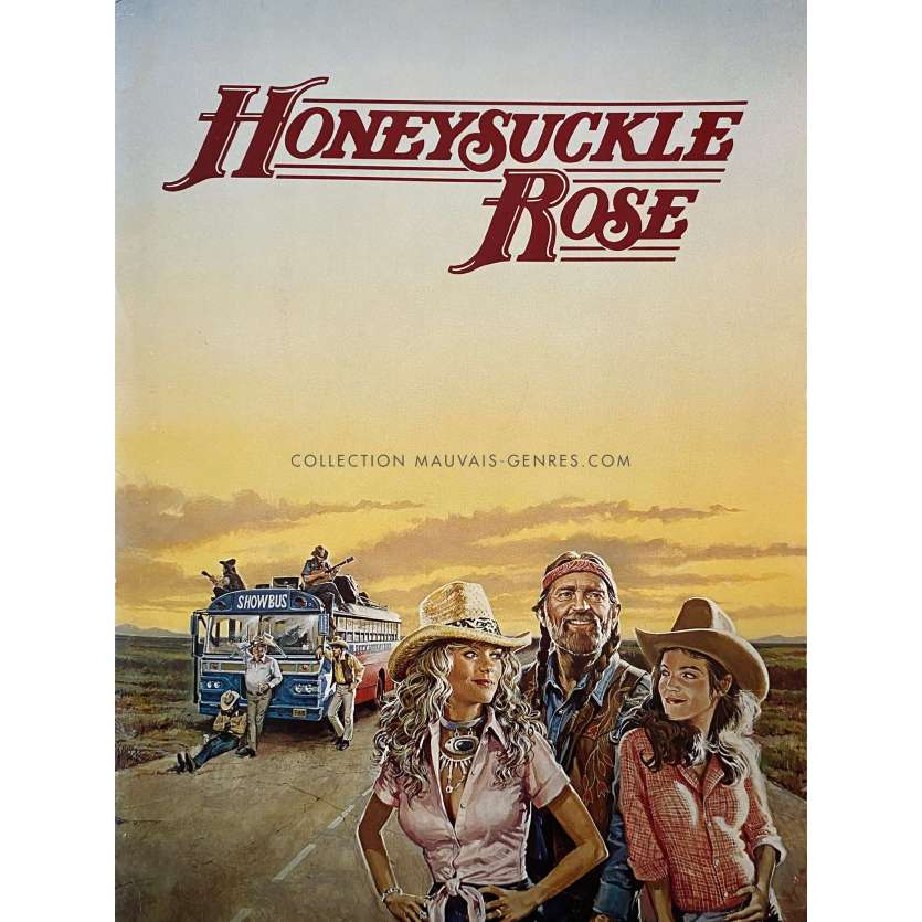 HONEYSUCKLE ROSE U.S. Presskit - 9x12 in. - 1980 with 9 stills