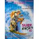 SURF NINJAS Affiche de cinéma- 120x160 cm. - 1993 - Ernie Reyes, Neal Israel