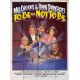 TO BE OR NOT TO BE (1983) Movie Poster- 47x63 in. - 1983 - Mel Brooks, Anne Bancroft