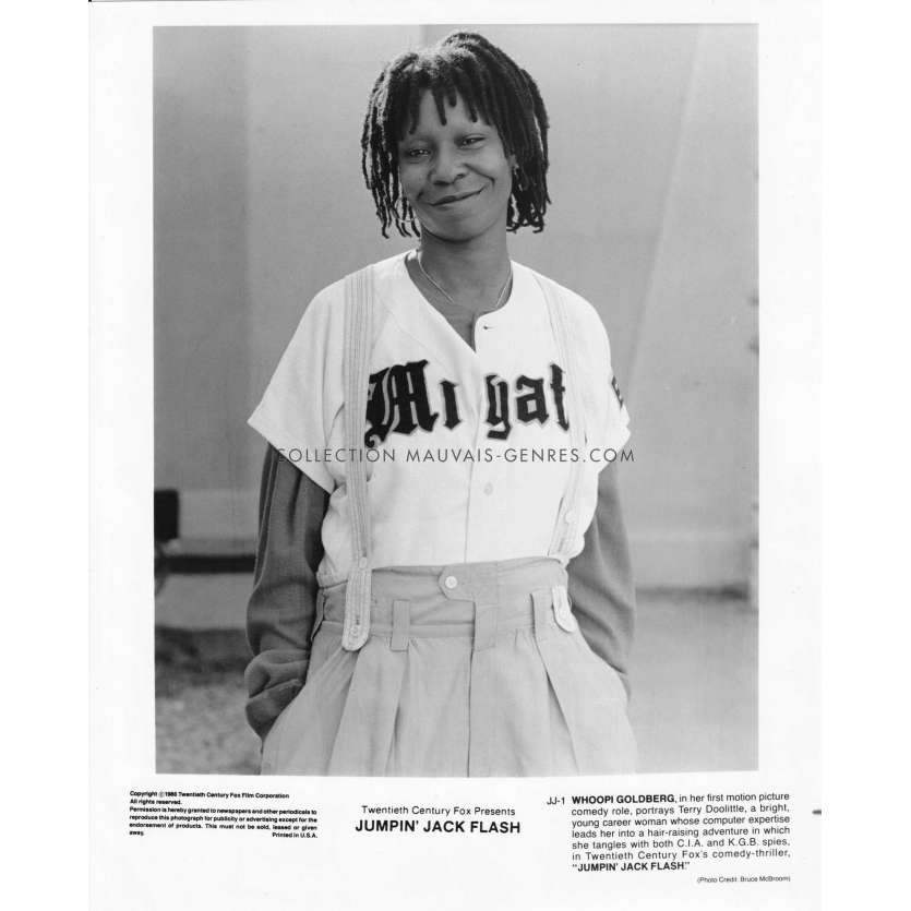 JUMPING JACK FLASH Movie Still JJ-1 - 8x10 in. - 1986 - Penny Marshall, Whoopi Goldberg